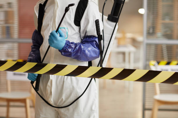 Professional Hoarding Cleanup technician working in Hamburg, IA
